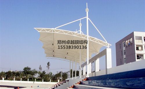 許昌電氣職業(yè)學院膜結(jié)構(gòu)看臺設計效果圖