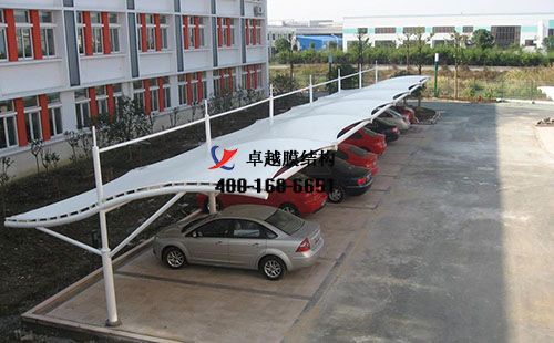 商洛膜結(jié)構(gòu)車棚/汽車棚【商洛包裝等】設(shè)計施工案例