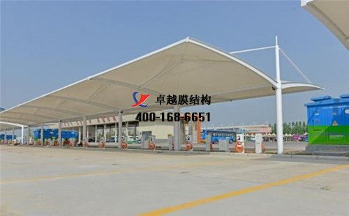 ?？h膜結(jié)構(gòu)充電站樁停車棚/雨棚【浚縣漢生食品有限責(zé)任公司等】工程設(shè)計(jì)施工案例