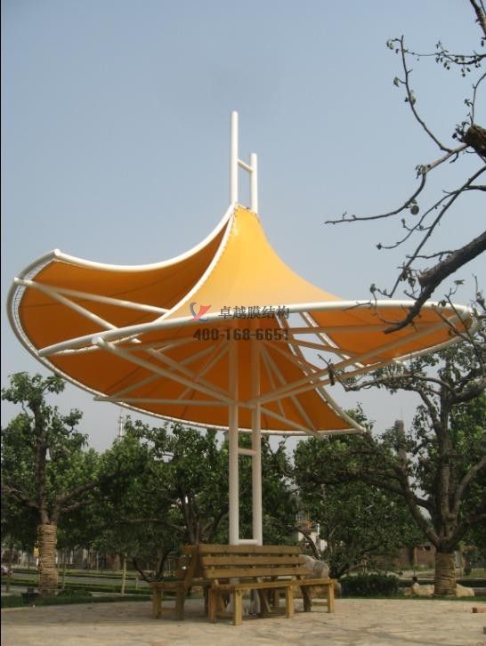 黃岡張拉<font color='red'>膜結(jié)構(gòu)景觀</font>設計施工【案例圖片】