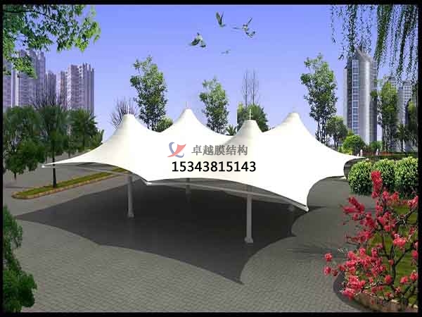 本溪張拉<font color='red'>膜結構景觀</font>小品【案例圖片】