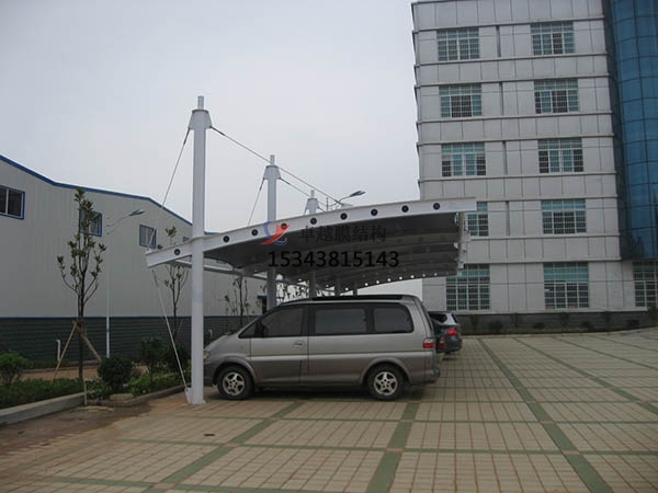 廣宗膜結(jié)構停車棚【充電站雨棚】設計安裝