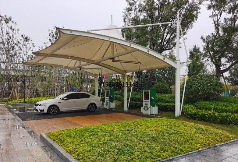 膜結(jié)構停車棚的施工方案