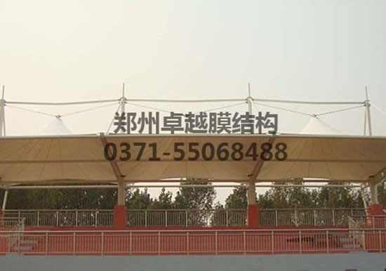 石家莊<font color='red'>膜結(jié)構(gòu)看臺(tái)</font>/舞臺(tái)【石家莊人民醫(yī)學(xué)高等?？茖W(xué)校等】工程設(shè)計(jì)施工案例